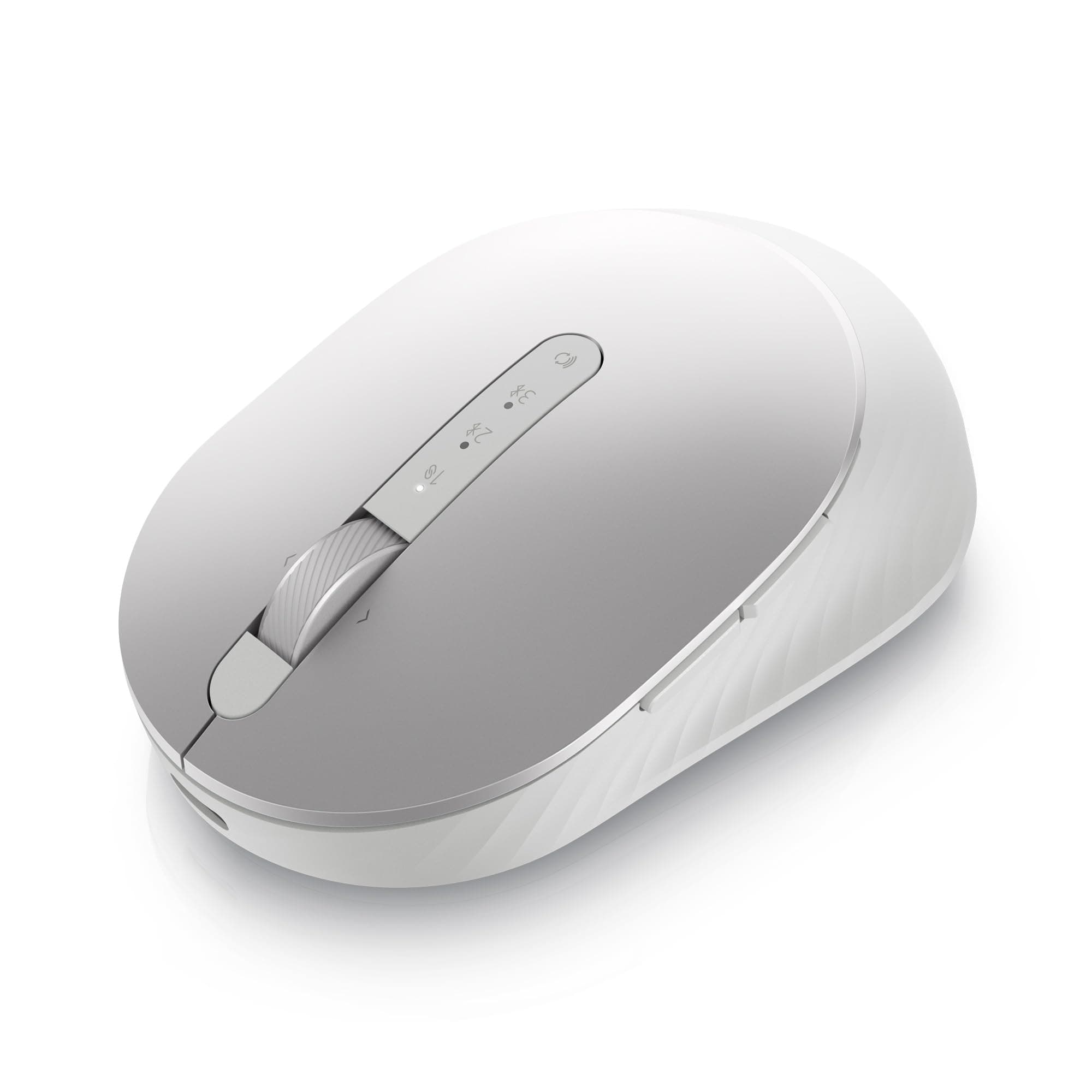 Dell Premier Rechargeable Wireless Mouse - MS7421W - Silver - Wireless, 7 Buttons, Adjustable at 1000, 1600 (default), 2400 and 4000, Six Months of Battery Life