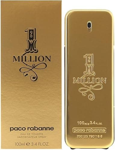 Paco Rabanne 1 Million Cologne for Men, Woody Spicy EDT Spray, 3.4 fl oz