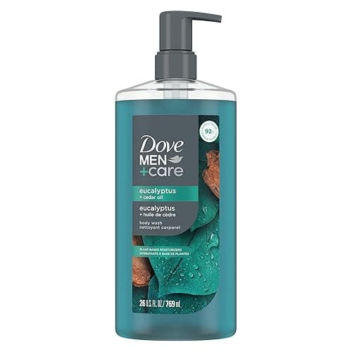 Dove Men+Care Moisturizing Body Wash, Eucalyptus & Cedar, 18oz