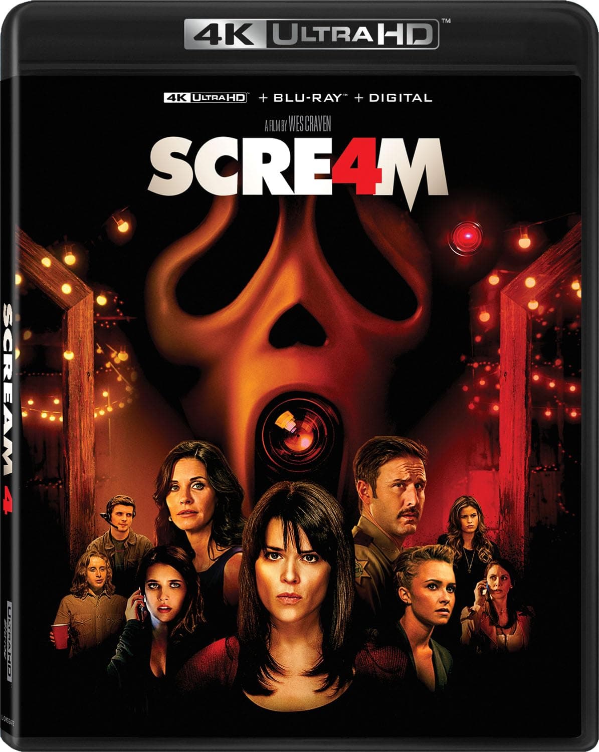 Scream 4 - BLURAY, Digital, 4K ULTRA HD