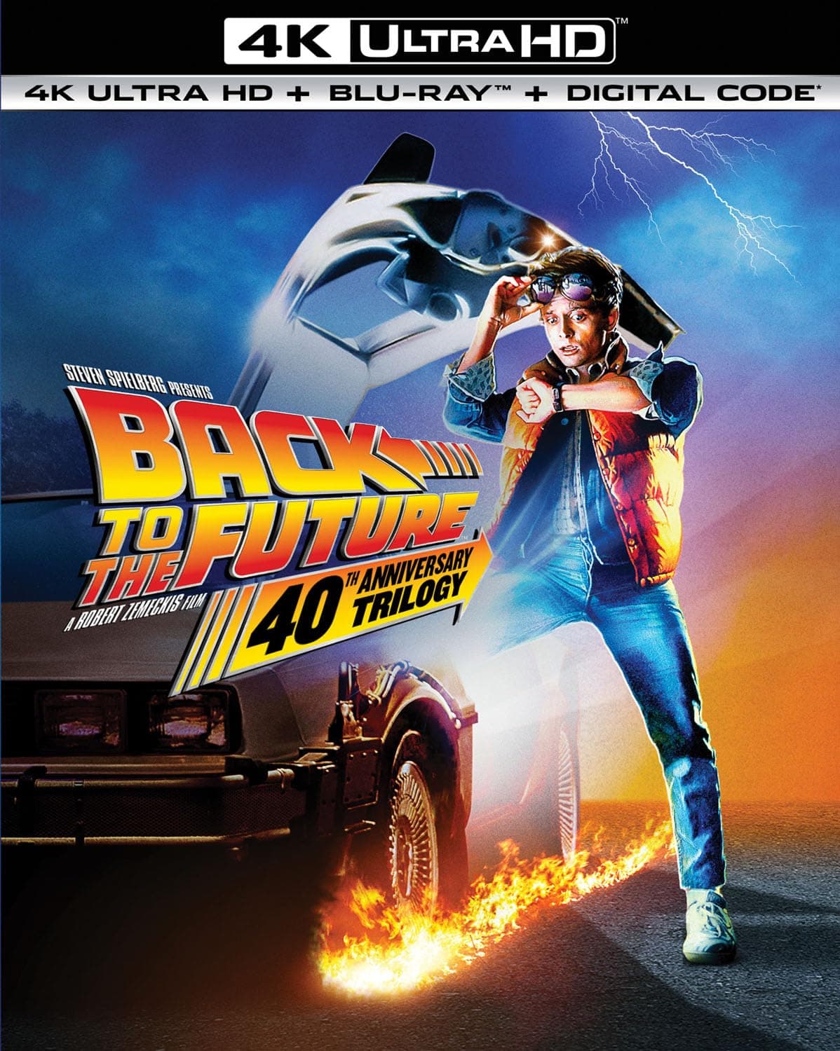 Back to the Future Trilogy - 40th Anniversary Edition 4K Ultra HD + Blu-ray + Digital