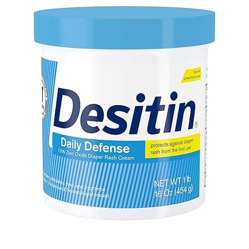 Desitin Daily Defense Baby Diaper Rash Cream with Zinc Oxide, 16oz