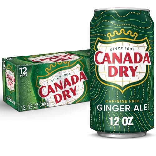 Canada Dry Ginger Ale Soda, 12 fl oz Cans (12-Pack)