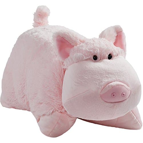 Pillow Pets Originals Wiggly Pig 18-inch Stuffed Animal Plush Toy