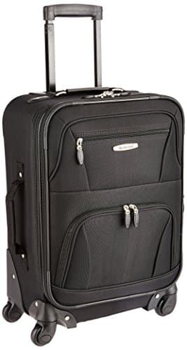 Rockland Expandable Spinner Carry On Luggage, 19-Inch