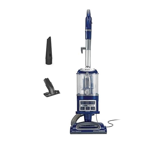 Shark NV360 Navigator Lift-Away Deluxe Upright Vacuum with HEPA Filter — Blue