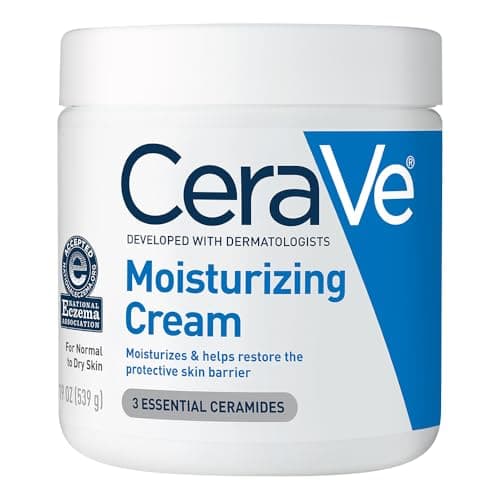 CeraVe Moisturizing Cream (19 oz) — Daily Face and Body Moisturizer