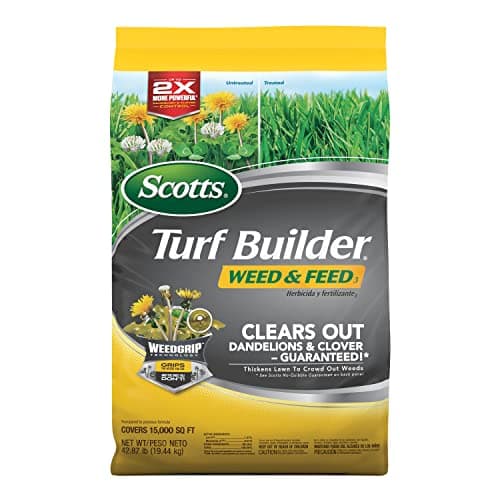 Scotts Turf Builder Weed and Feed3 — Weed Killer Plus Lawn Fertilizer, 42.87 lbs