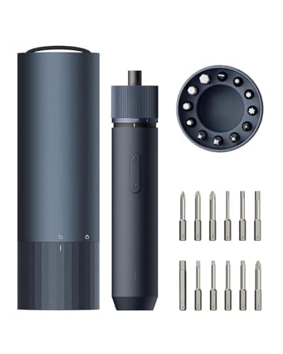 Hoto 3.6V Electric Screwdriver with 36 Bits Smart Torque Control LED Light USB-C Rechargeable