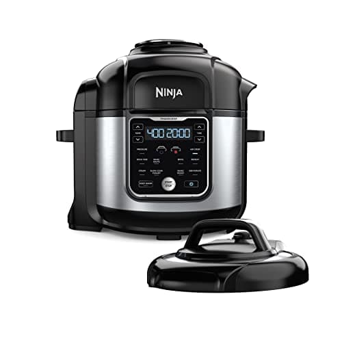 Ninja OS401 Foodi 11-in-1 Pro 8-Qt Pressure Cooker & Air Fryer, Silver/Black