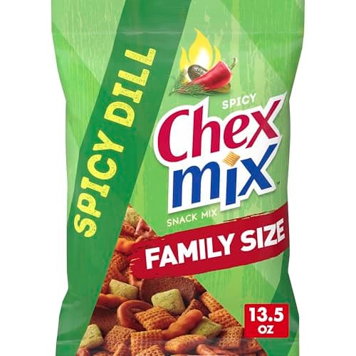 Chex Mix Spicy Dill Savory Snack Mix, 13.5 oz Bag